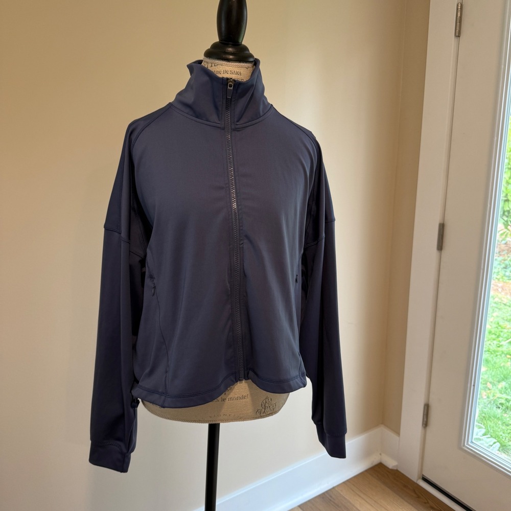 Velocity‎ Women's Cropped Interlocked Lexington Jacket Size XL NWOT